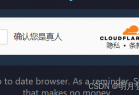 [web] 为什么总是卡在验证真人这里无法通过验证？