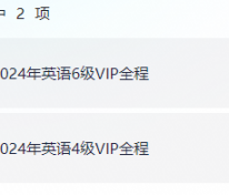 [资料] 24年四六级Svip全程